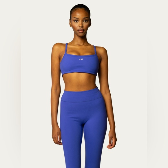 437 The Essentials Legging + Micro Bra / Glacier - Picture 1 of 6